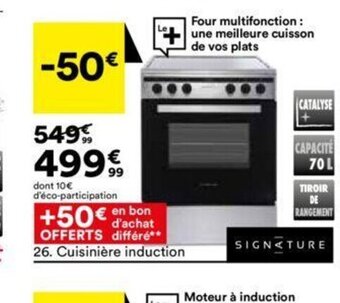 BUT Cuisinière Induction offre