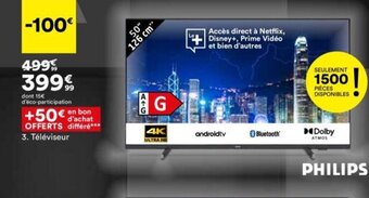 BUT Philips Televiseur offre