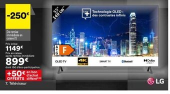 BUT LG Televiseur offre