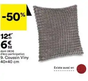BUT Coussin Viny 40x40cm offre