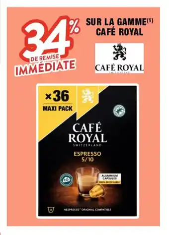 Migros Sur La Gamme Cafe Royalo offre