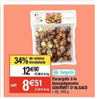 Migros Escargots A La Bourguignonne Gourmet D;'Alsace offre