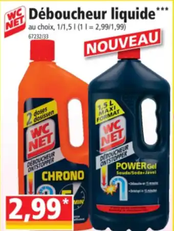 Norma Déboucheur liquide offre