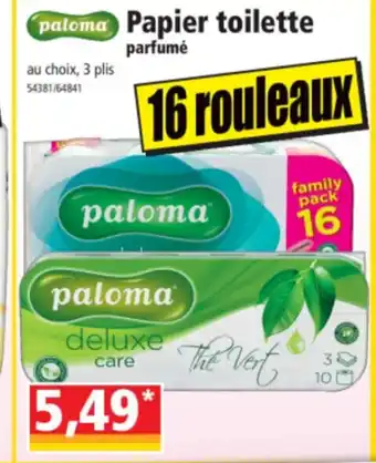 Norma Papier toilette parfumé offre