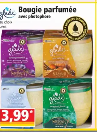 Norma Bougie parfumée avec photophore offre