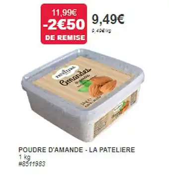Costco Poudre d'amande - la patelière offre