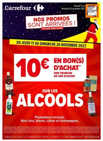 Carrefour Les alcools carrefour offre