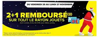 Carrefour Le rayon jouets offre