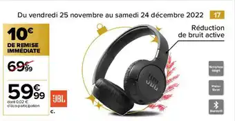 Carrefour Casque jbl offre
