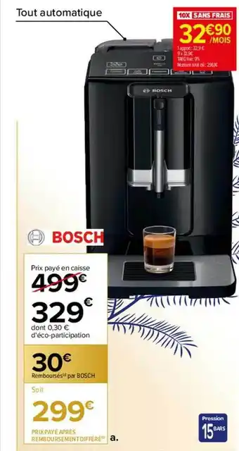 Carrefour Bosch offre