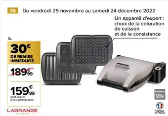 Carrefour Lagrange offre