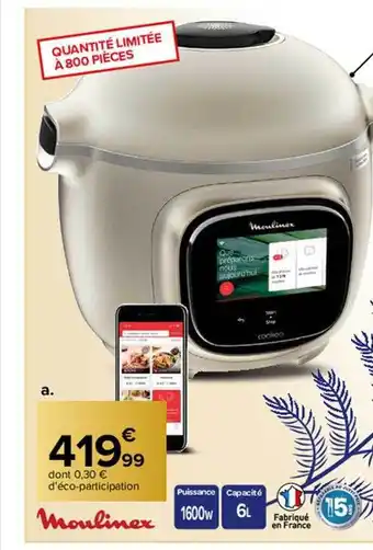 Carrefour Moulinex offre