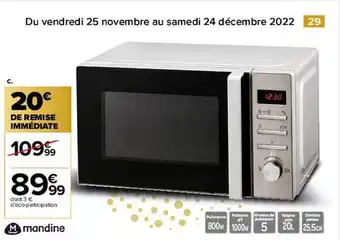 Carrefour Mandine offre