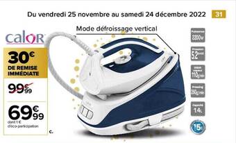 Carrefour Calor offre