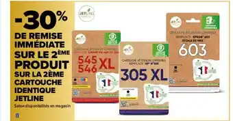 Carrefour Cartouche identique jetline offre