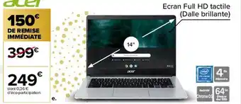 Carrefour Pc portable acer offre