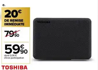 Carrefour Toshiba offre
