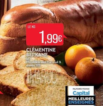 Match Clémentine berkane offre