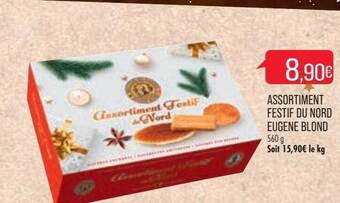 Match Assortiment festif du nord eugène blond offre