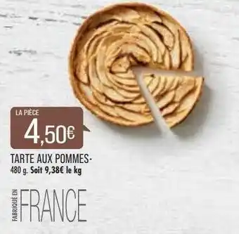 Match Tarte aux pommes offre