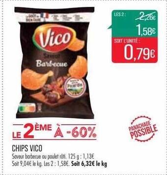 Match Chips vico offre