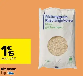 Carrefour Riz blanc offre
