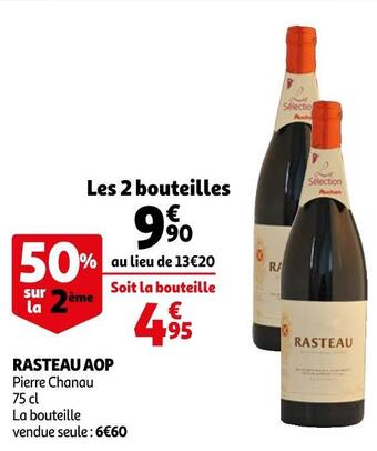 Auchan Pierre chanau rasteau aop offre