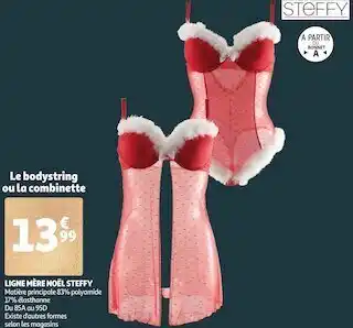 Auchan Steffy ligne mère noël offre