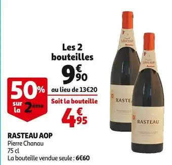 Pierre chanau rasteau aop
