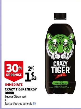 Crazy Tiger Energy Drink