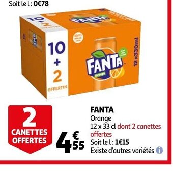 Auchan Fanta offre