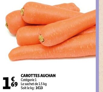 Auchan Carottes Auchan offre