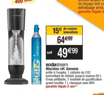 Cora x Carrefour Machine Genesis offre