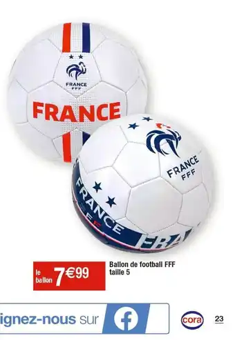 Ballon de Football FFF Taille 5