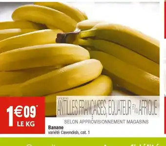 Cora x Carrefour Banane offre
