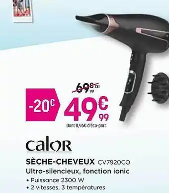 Pulsat Sèche-cheveux calor offre