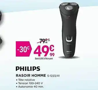 Pulsat Rasoir homme philips offre