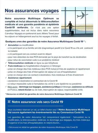 Assurances voyages