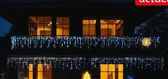 Auchan Guirlande Rideau 200led Actuel offre