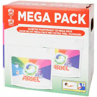 Action Dosettes All-in-1 Ariel Color offre