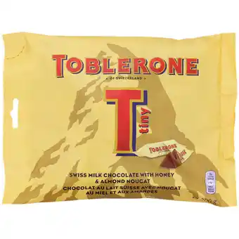Action mini's Toblerone offre
