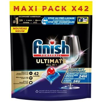 Auchan Tablettes lave vaisselle finish offre