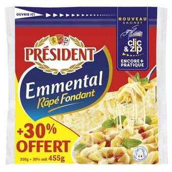 Auchan Emmental ràpé président offre