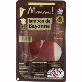 Auchan Jambon de bayonne igp mmm! offre