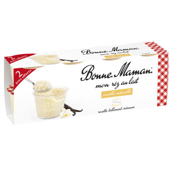Auchan Riz au lait bonne maman offre