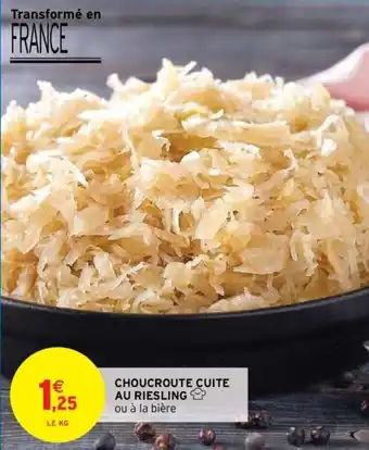 Choucroute cuite au riesling