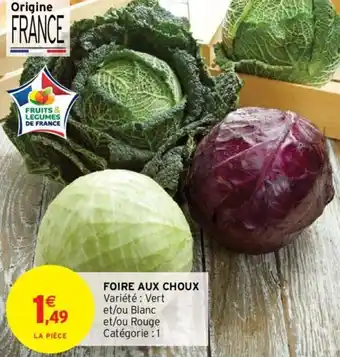 Intermarché Foire aux choux offre