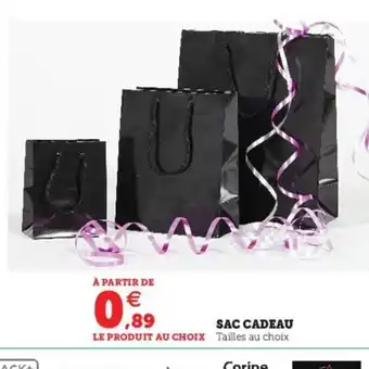 Hyper U Sac Cadeau offre