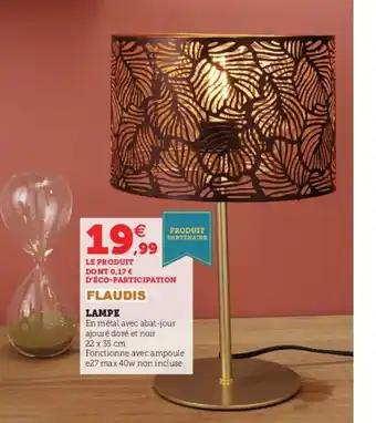 Hyper U Lampe offre