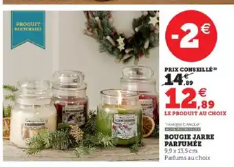 Hyper U Bougie Jarre Parfumée offre